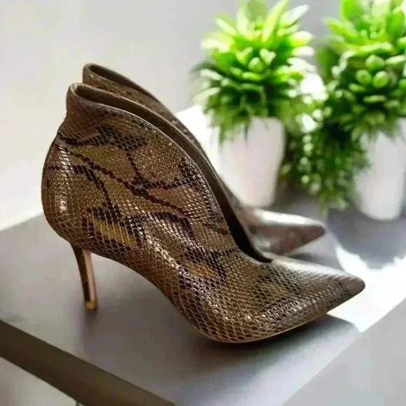 Gianvito Rossi Python Booties NWOT